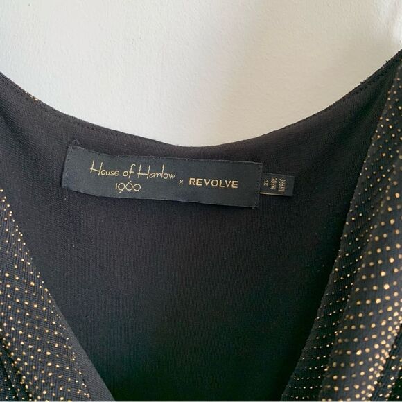 HOUSE OF HARLOW BLACK JUMPSUIT - Picture 9 of 10